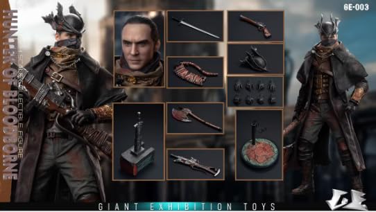 Amazon | [AC]GIANT EXHIBITION Bloodborne ハンター 1/6 GE003 可動